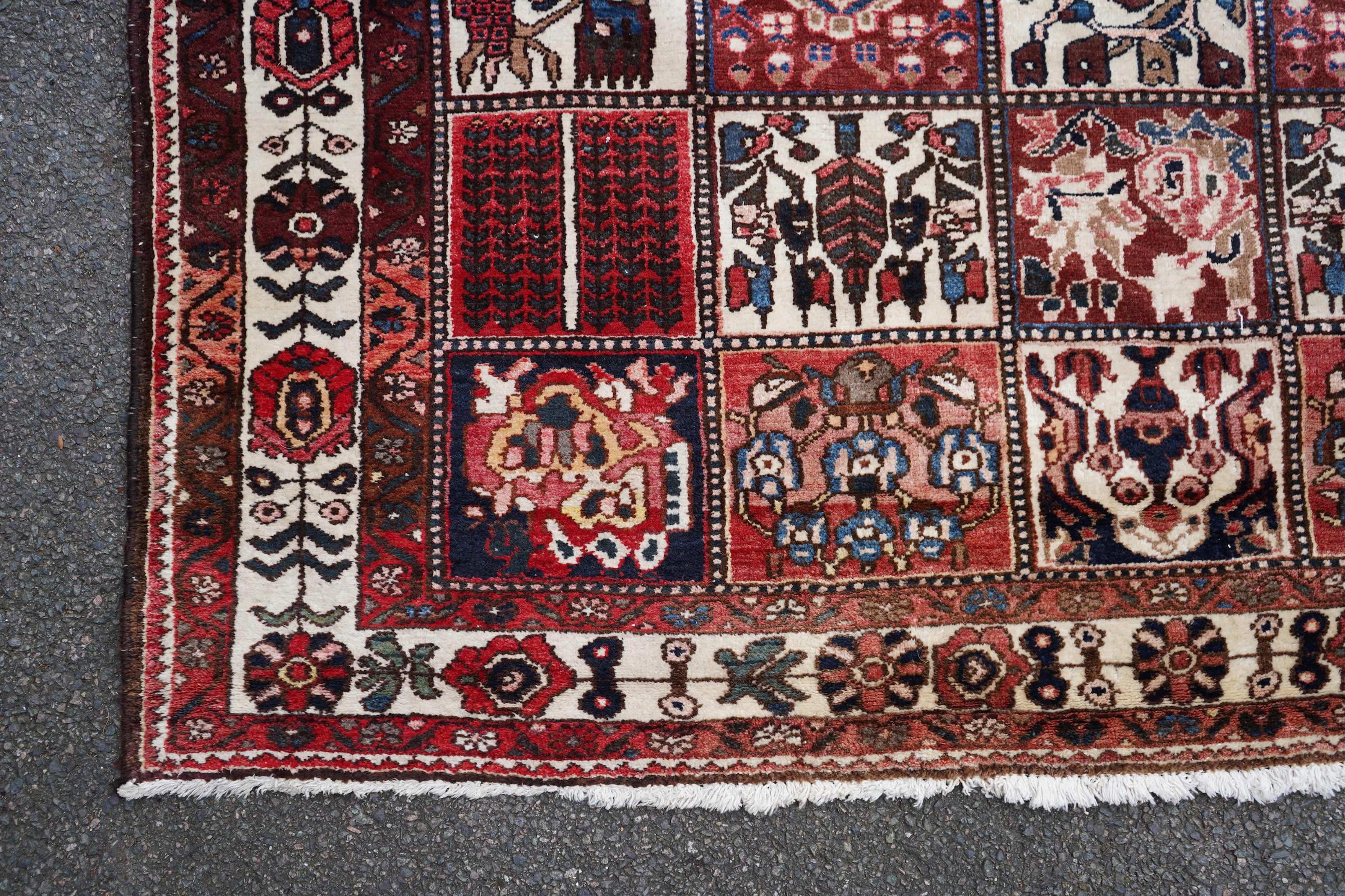 A Baktiari carpet